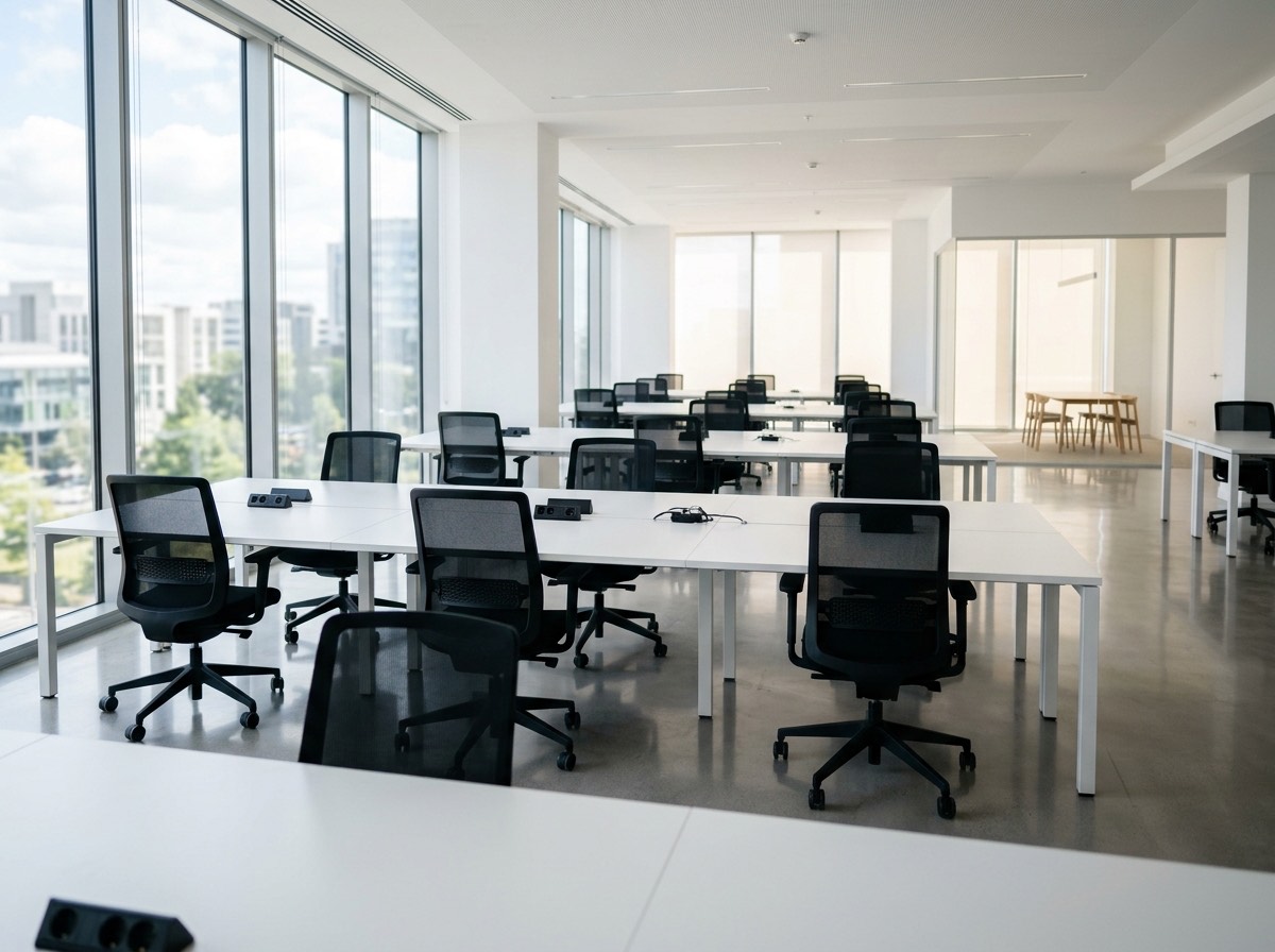 Makellos gereinigtes Büro in Berlin